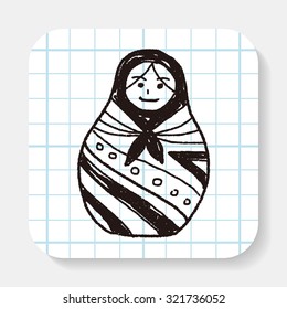 Doodle Russian Dolls