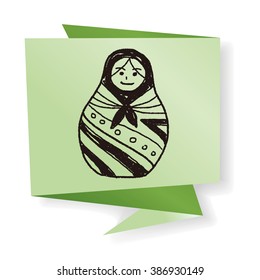Doodle Russian Dolls