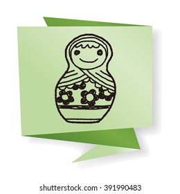 Doodle Russian Dolls