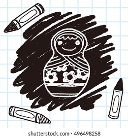 Doodle Russian Dolls