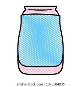 doodle rustic preserve mason jar object