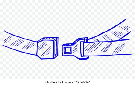 Doodle Safety belt. Safety belt image