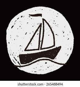 doodle sailboat