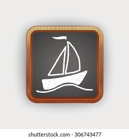 doodle sailboat