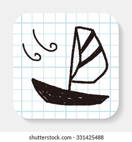 doodle sailboat