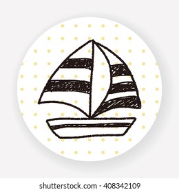 doodle sailboat