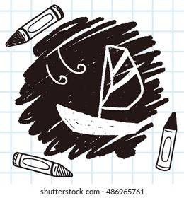 doodle sailboat