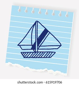 Doodle Sailboat