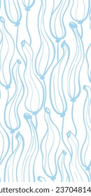 doodle Scandinavian seamless pattern design fabric printing monochrome stylish modern textured