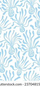 doodle Diseño de tela de diseño sin fisuras escandinavo impresión monocromo moderno texturado