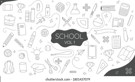 Doodle School Set vol 1