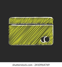 doodle scribble credit card , collage style infographic with neon colors