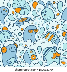 Doodle Seamless Background