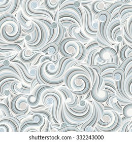 Doodle seamless background. Hand drawing doodle. Doodling pattern.