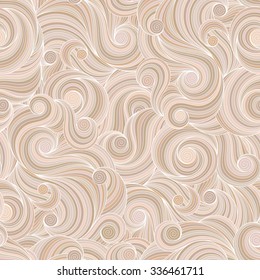 Doodle seamless background. Hand drawing doodle. Doodling pattern.