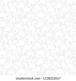 Doodle seamless pattern.
