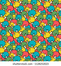 Doodle seamless pattern.