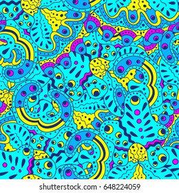 Doodle seamless pattern