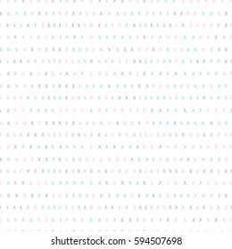 Doodle seamless pattern background. Hand drawn shape isolated on white for design card, textile fabric, holiday wrapping paper, garment, t-shirt, banner, placard, book, scrapbook.