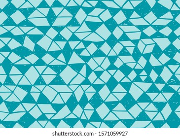 Doodle seamless pattern. Triangle geometric background. Scribble texture. Fashion textile fabric or print. Modern grunge line design. seamless vector wallpaper.