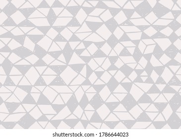 Doodle seamless pattern. Triangle geometric background. Scribble texture. Fashion textile fabric or print. Modern grunge line design. seamless vector.