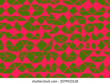 Doodle seamless pattern. Triangle geometric background. Scribble texture. Fashion textile fabric or print. Modern grunge line design. doodle vector pattern.