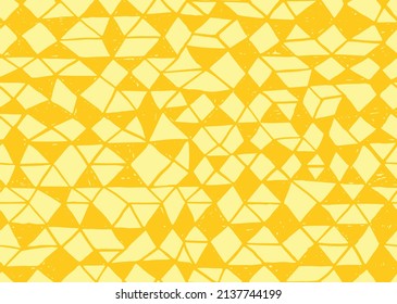 Doodle seamless pattern. Triangle geometric background. Scribble texture. Fashion textile fabric or print. Modern grunge line design. seamless vector.