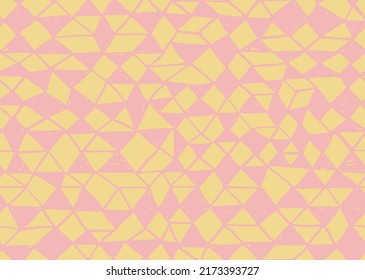 Doodle seamless pattern. Triangle geometric background. Scribble texture. Fashion textile fabric or print. Modern grunge line design. fashion vector pattern.