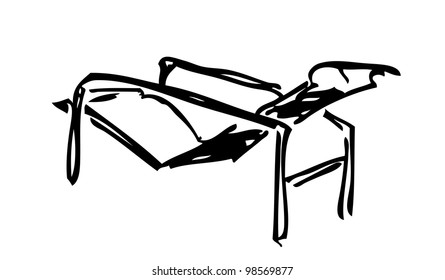 doodle seat abstract