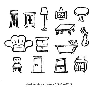 Doodle Series - Furniture