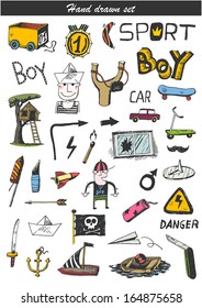 Doodle set - boy toys