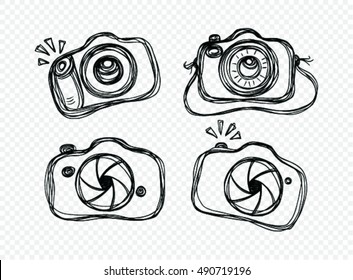 doodle set of camera