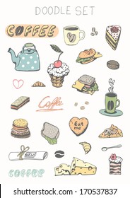 Doodle set - good morning