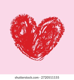 Un juego de doodle de corazón rojo dibujado a mano. Dibujado a mano a mano diferentes corazones de amor. Croquis de corazón para el día de San Valentín y romántico, estilo de boceto de iconos vectoriales para el amor, diseño y Scrapbooking. Vector de signo de corazón dibujado a mano, ilustración de conjunto de símbolos de amor, doodle icono de amor.
