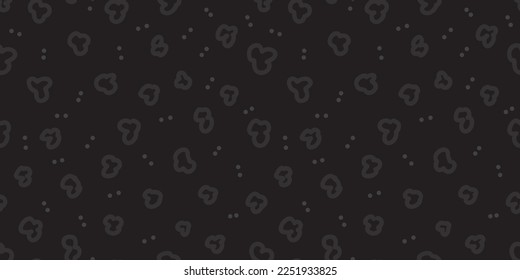 Doodle shapes background. Seamless pattern. Vector. 