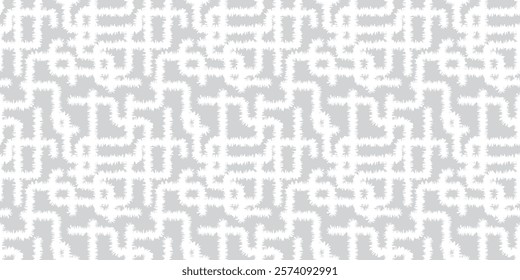 Doodle shapes background. Seamless pattern. Vector. 