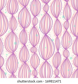 Doodle shapes seamless pattern