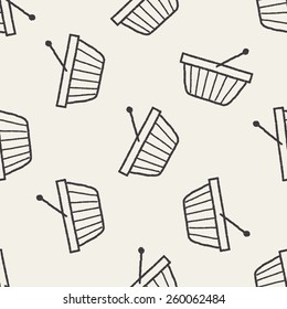 doodle shopping basket