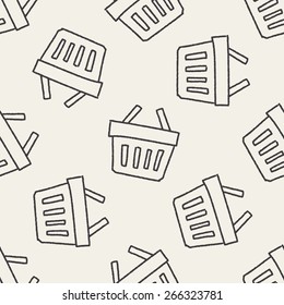 doodle shopping basket