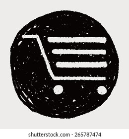Doodle Shopping cart