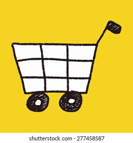 doodle shopping cart