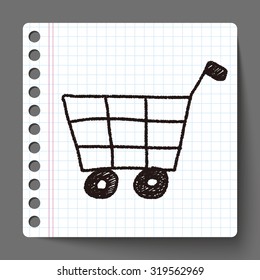 doodle shopping cart