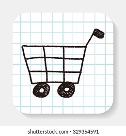 doodle shopping cart