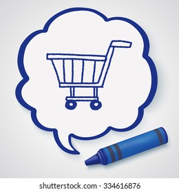 Doodle Shopping cart