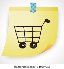 doodle shopping cart