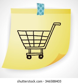 Doodle Shopping cart