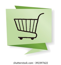 doodle Shopping cart