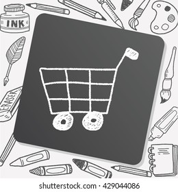 doodle shopping cart