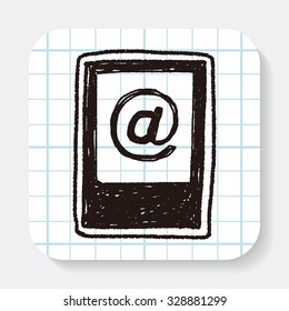 Doodle At sign