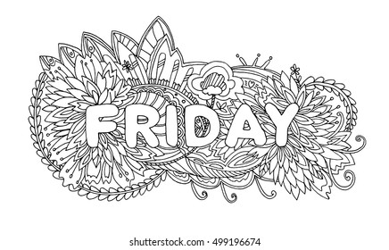 Doodle sign